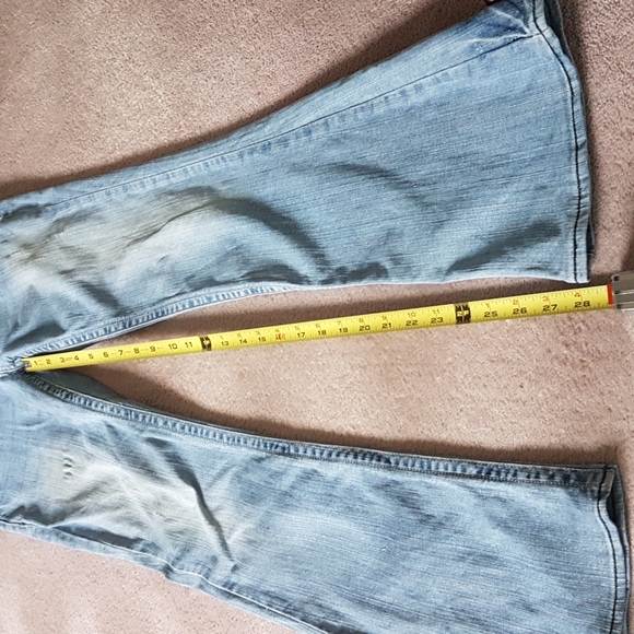 Refuge Lightwash Flare Jeans - Picture 8 of 9